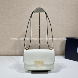 프라다 가죽 숄더백 (22cm)