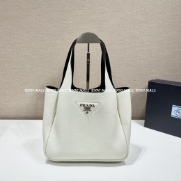 프라다 가죽 핸드백 (25cm)