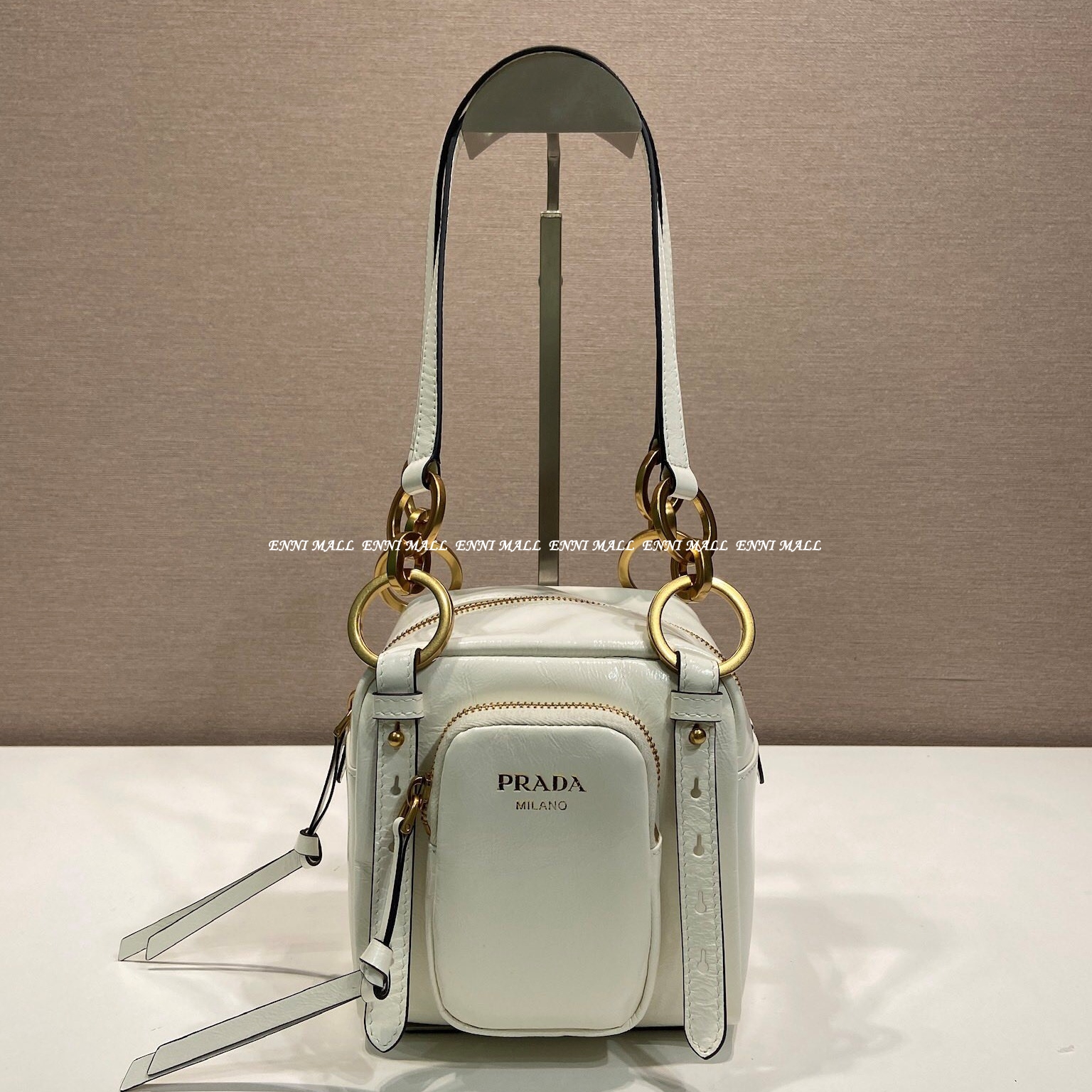 프라다 메신저백 (14cm)